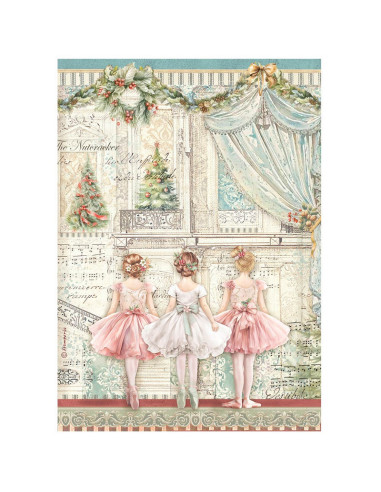 RICE PAPER - THE NUTCRACKER BALLET - 21x29.7cm (Α4) - STAMPERIA