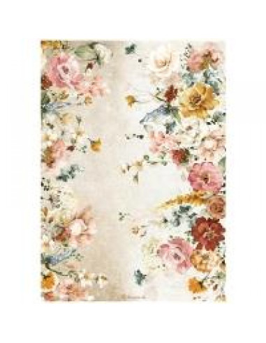 RICE PAPER - GARDEN OF PROMISES FLOWERS - 21x29.7cm (Α4) - STAMPERIA