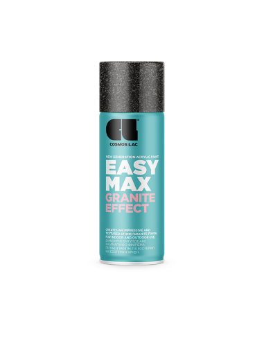 GRANITE - STONE EFFECT SPRAY - BLACK - EASY MAX - 400ml