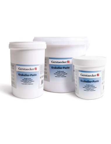 CRACKLE PASTE - WHITE - 500ml - GERSTAECKER