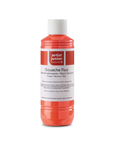 TEMPERA NEON - RED - 250ml - GERSTAECKER