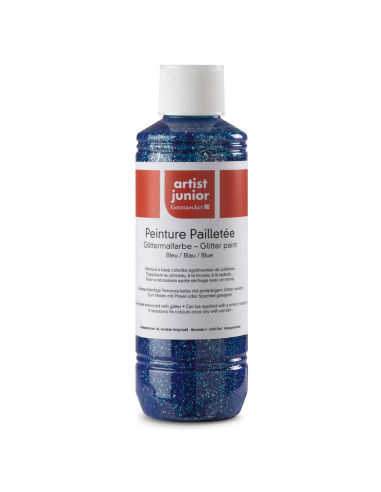 TEMPERA GLITTER - BLUE - 250ml - GERSTAECKER