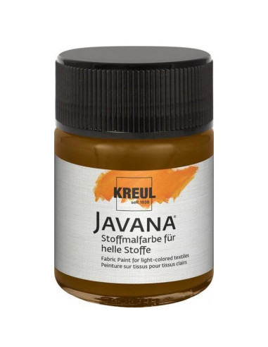 COLOR FOR FABRIC - BROWN - 50ml - JAVANA