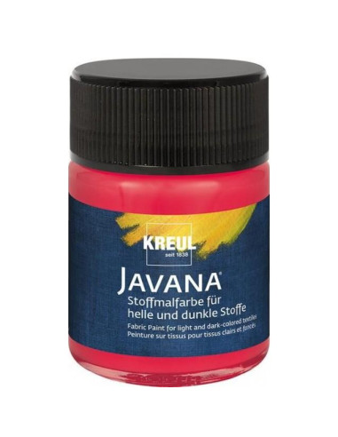 COLOR FOR FABRIC - CARMIN - 50ml - JAVANA