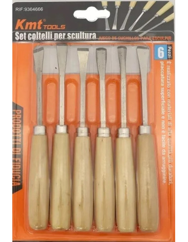 copy of WOOD CARVING TOOL SET - 5 pcs