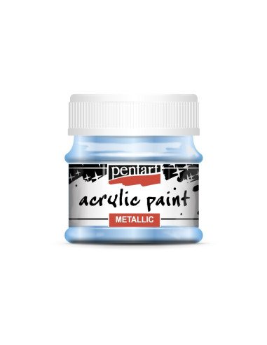 ACRYLIC METALLIC - LIGHT BLUE - 50ml - PENTART