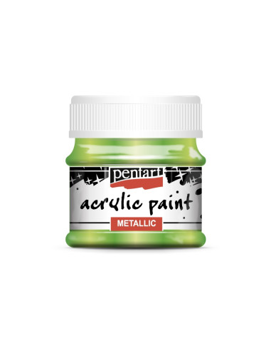 ACRYLIC METALLIC - LIGHT GREEN - 50ml - PENTART