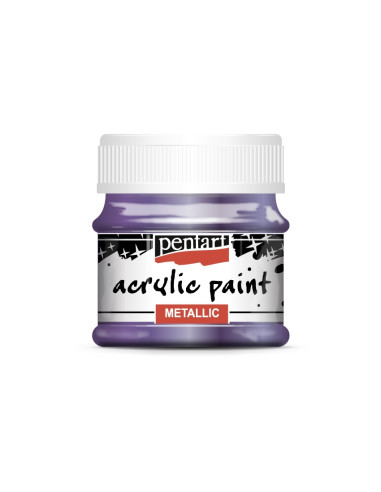 ACRYLIC METALLIC - METALLIC VIOLET - 50ml - PENTART