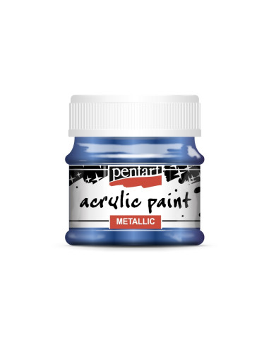 ACRYLIC METALLIC - METALLIC COBALT BLUE - 50ml - PENTART