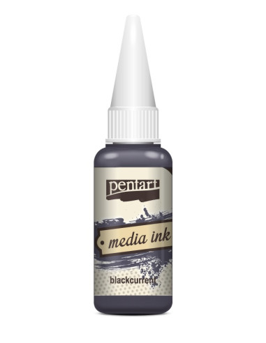 SOLVENT BASED INK -  BLACKCURRANT  - 20ml - PENTART