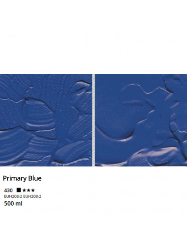 ACRYLIC - PRIMARY BLUE - 500ml - I LOVE ART