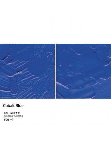 ACRYLIC - COBALT BLUE - 500ml - I LOVE ART