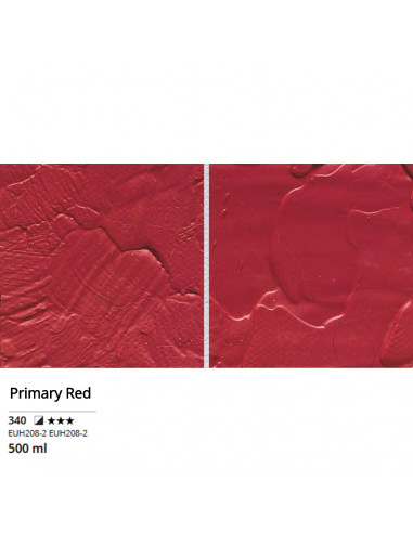 ACRYLIC - PRIMARY RED - 500ml - I LOVE ART