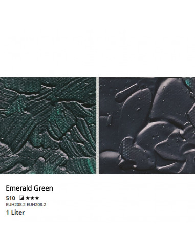 ACRYLIC - EMERALD GREEN - 1000ml - I LOVE ART