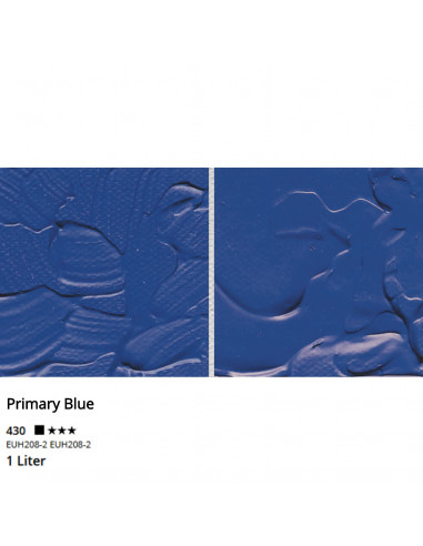 ACRYLIC - PRIMARY BLUE - 1000ml - I LOVE ART