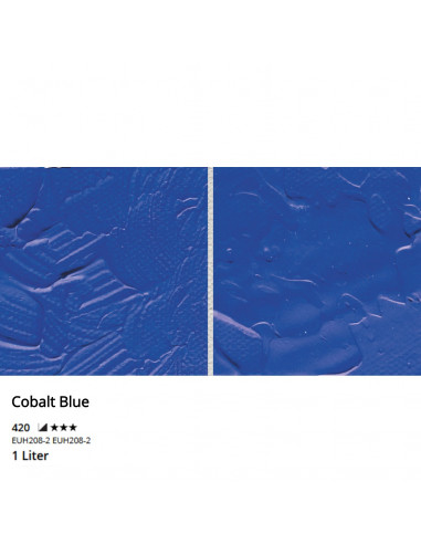 ACRYLIC - COBALT BLUE - 1000ml - I LOVE ART