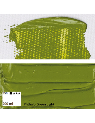 OIL - PTHALO GREEN LIGHT - 200ml - I LOVE ART