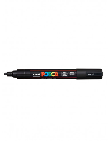 POSCA MARKER - BLACK - 1.8 - 2.5mm - UNI - BALL