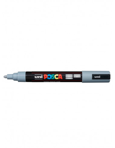 POSCA MARKER - GREY - 5M (1.8 - 2.5mm) - UNI - BALL