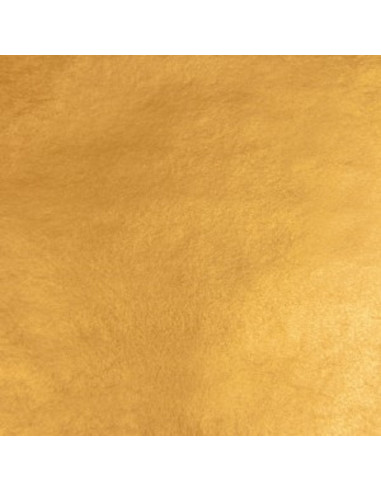 25 LEAVES OF GOLD - ORANGE "ROSENOBLE" 23.75K - TRIPLE - LOOSE FORM - 8x8cm - ITALIAN