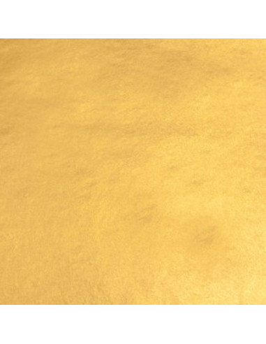 25 LEAVES OF GOLD - ORANGE "DUKATEN" 23.5K - TRIPLE - TRANSFER FORM - 8x8cm - ITALIAN