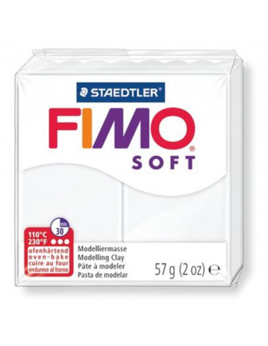 FIMO SOFT - WHITE - 57gr - STAEDTLER