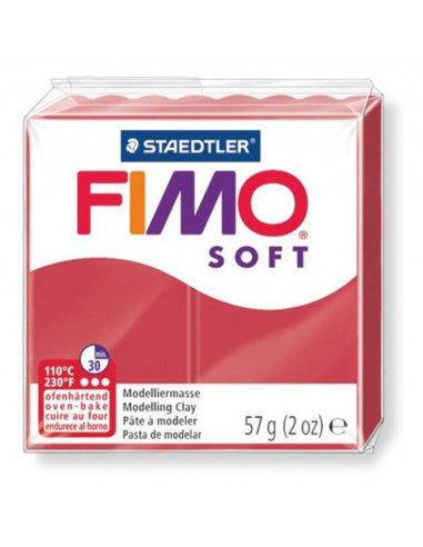 FIMO SOFT - CHERRY RED - 57gr - STAEDTLER