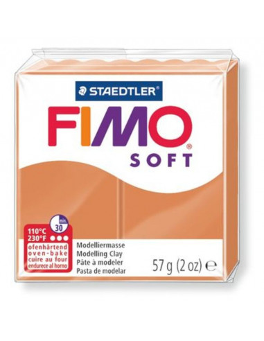 FIMO SOFT - COGNAC - 57gr - STAEDTLER