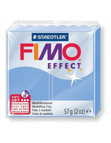 FIMO EFFECT - GEMSTONE BLUE AGATE - 57gr - STAEDTLER