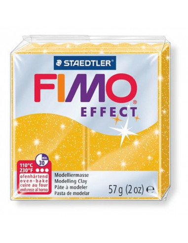 FIMO EFFECT - GLITTER GOLD - 57gr - STAEDTLER